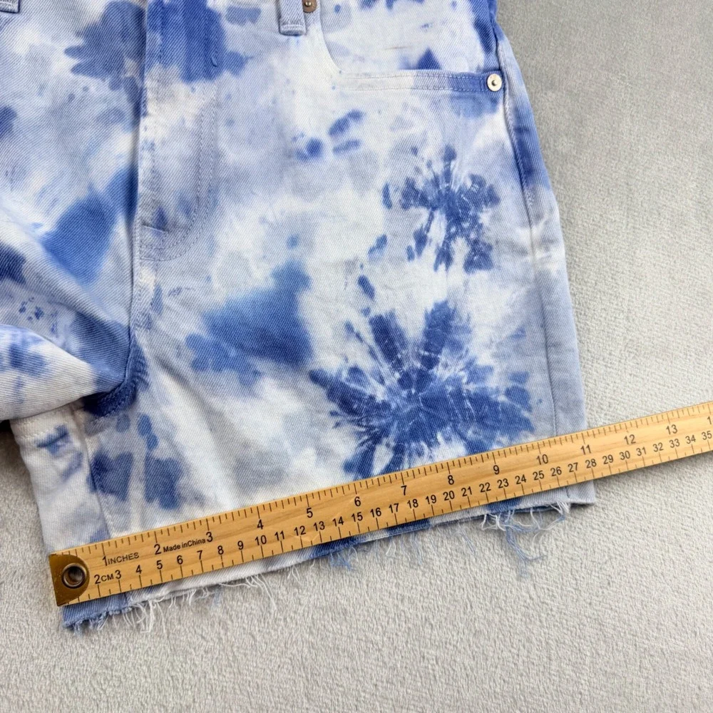 GAP Denim Women's Blue White Tie Dye High Rise 4